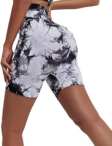 Photo 1 of YEOREO Professional Women Workout Shorts 3.6" Scrunch Shorts Seamless High Waisted Contour Gym Yoga Biker Shorts
L