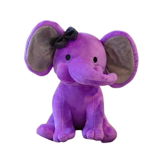 Photo 1 of 6 Pieces Elephant Stuffed Animals 9.84 Inches Soft Cute Elephant Plush Toys for Baby Shower Elephant Themed Birthday Party Supplies