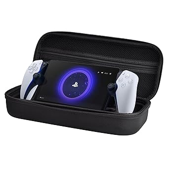 Photo 1 of Carry Case Designed for PlayStations Portal Remote Player for PS5 Console Holds Accessories,Compatible with Playstations Remote Player Accessories and Charger Travel Storage Protection Case (Black)
