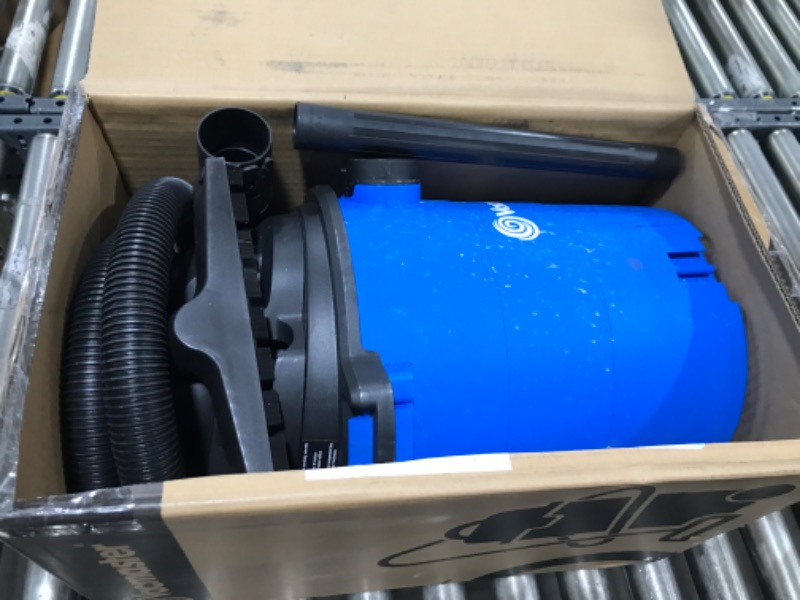 Photo 2 of *FOR PARTS ONLY* Vacmaster 3 Peak HP 5 Gallon Shop Vauum with Hepa Filter Powerful Suction Wet Dry Vacuum Cleaner with Blower Function 1-1/4 inch Hose 10ft Power Cord Update 5 Gallon