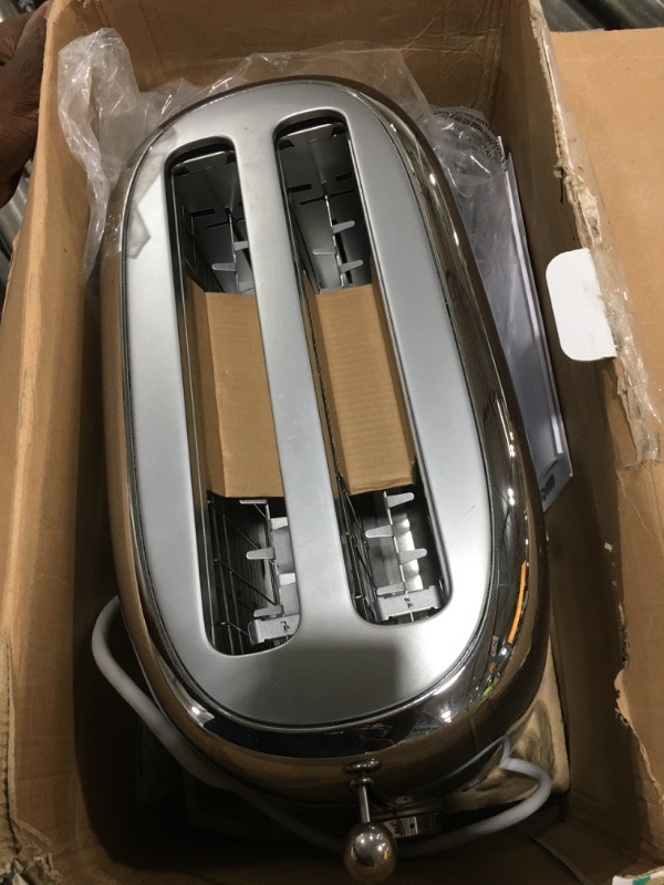 Photo 1 of Smeg 4-Slice Toaster-Chrome