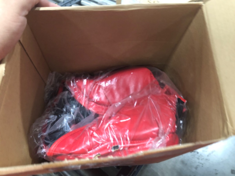 Photo 1 of RED AND BLACK BOXING GEAR WITH MOUTH PIECES INCLUDED 