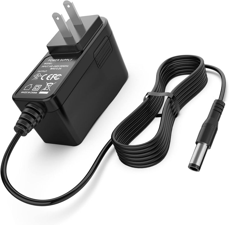 Photo 1 of 27V Power Cord for Sharper Image 1011666 1012667 1013002 1013983 1013985 Powerboost Deep Tissue Cordless Massager Gun Charger AC/DC Adapter Supply

