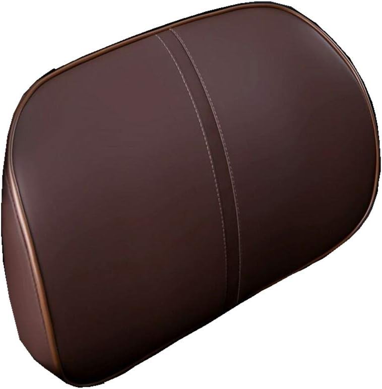 Photo 1 of ZHONGLI Memory Foam Lumbar Support Pillow-Middle/Lower Back Support Cushion-Used for car Seats, Office Chairs, recliners, etc. (Brown) 