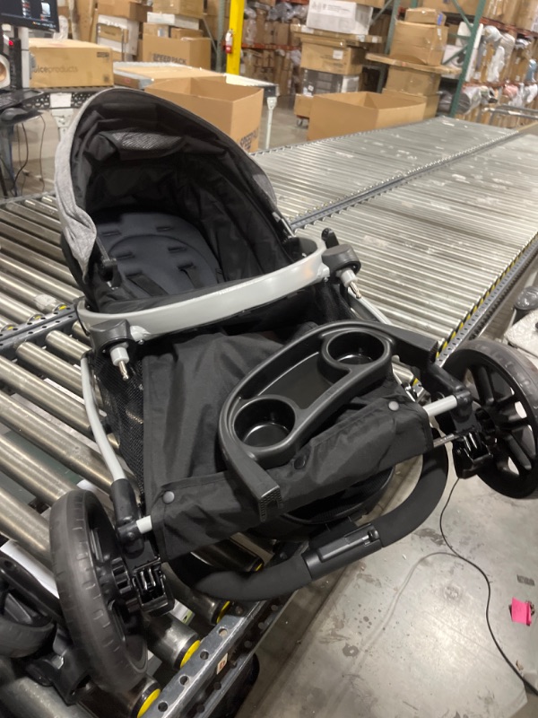 Photo 2 of Graco, Modes Element Travel System Includes Baby Stroller with Reversible Seat Extra Storage Child Tray and SnugRide 35 Lite LX Infant Car Seat, Canter
