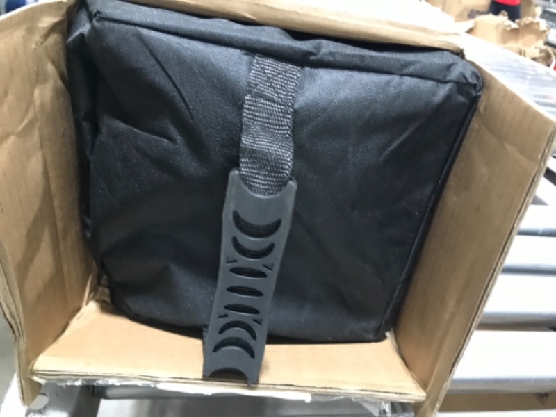 Photo 1 of OASISHOME Pop-up Gazebo Instant Portable Canopy Tent 10'x10', with 1 Sidewall, Wheeled Bag, for Outdoor/Beach Parties and Trade Shows (10FTx10FT, Black) 10FTx10FT Black