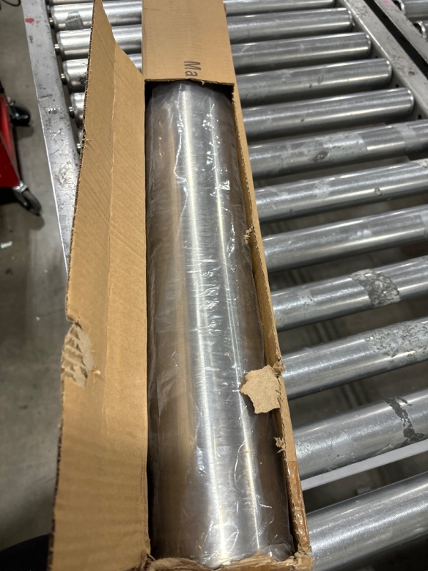Photo 2 of FGJQEFG 4 Inch Straight DIY Custom Mandrel Exhaust Pipe Tube Pipe, 45 Inch Length, 4'' OD Mandrel Straight Pipe, T304 Stainless Steel, Universal Fitment - 1PC 4''OD-Straight-45''-1PC