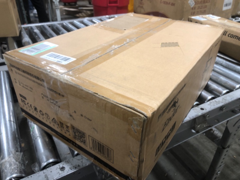 Photo 1 of Creality Ender 3 V2 3D Printer Upgraded Silent Motherboard MeanWell Power Supply and Carborundum Glass Platform Resume Print, Comes with 1.75mm Filament Print Size 8.66x8.66x9.84 inch