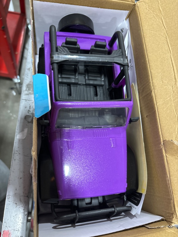 Photo 2 of Jada Toys GIRLMAZING Jeep R/C Vehicle (1:16 Scale), Purple