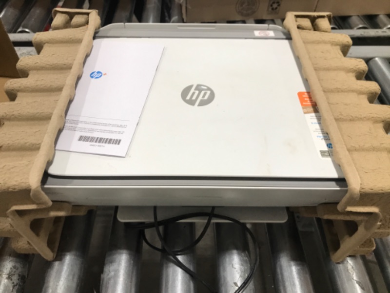 Photo 2 of HP DeskJet 2755e Wireless Color inkjet-printer, Print, scan, copy, Easy setup, Mobile printing, Best-for home, Instant Ink with HP+,white
