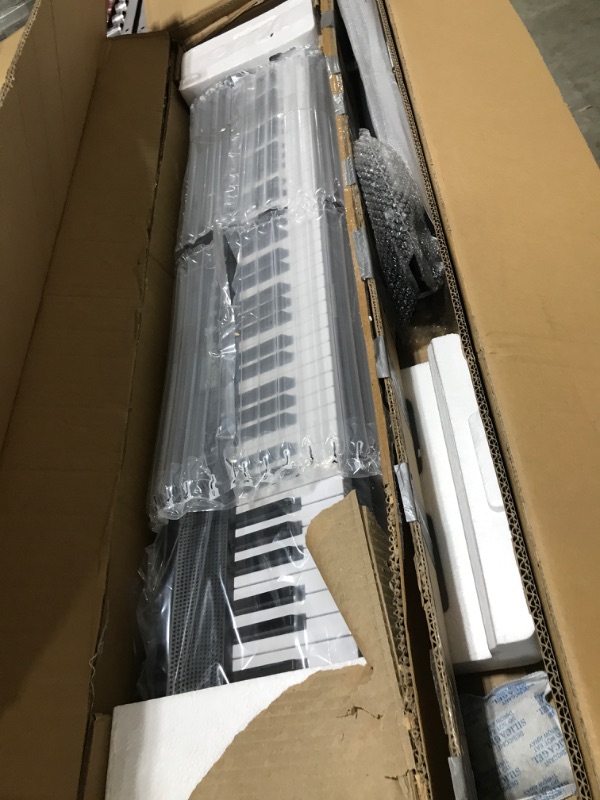 Photo 2 of 88 Key Weighted Digital Piano Keyboard, Full-Size Electric Keyboard Piano, Electric Piano Keyboard 88 Keys with Hammer Action, 88 Key Keyboard with Triple Pedal, 2x20W Speakers, Recording FEP880 Weighted Digital Piano