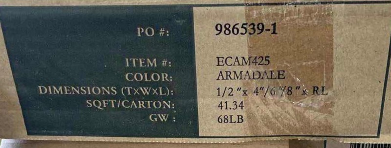 Photo 3 of CALIFORNIA CLASSICS ARMADALE WOOD FINISH GLUE DOWN HARDWOOD FLOORING 4-6” X 15-60” X RANDOM LENGTH (41.34SQFT PER CASE/21CASES APPROX 868.14SQFT TOTAL)