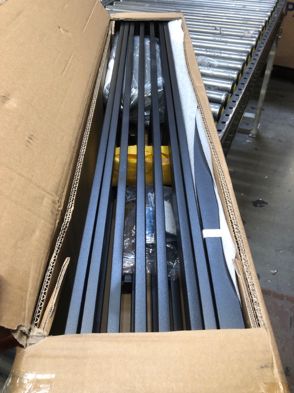 Photo 1 of Gdduck Twin Box Spring, 5 Inch Metal Box Spring Twin Basics Bed Base, Mattress Foundation,Black Sturdy Heavy Duty Structure with Cover, Noise Free,Easy Assembly