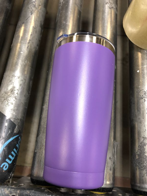 Photo 1 of 20 oz Stainless Steel Tumbler
PURPLE 