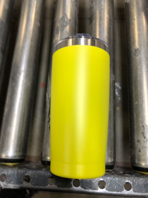 Photo 1 of 20 oz Stainless Steel Tumbler
YELLOW