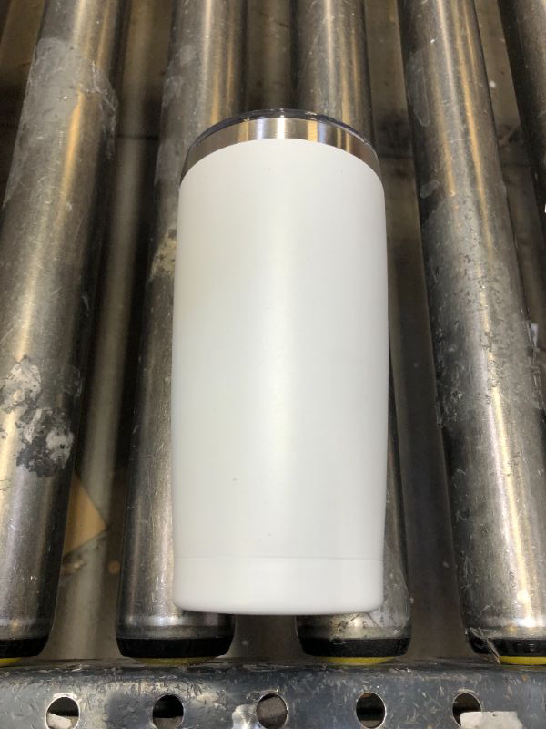 Photo 1 of 20oz Stainless Steel Tumbler 
WHITE