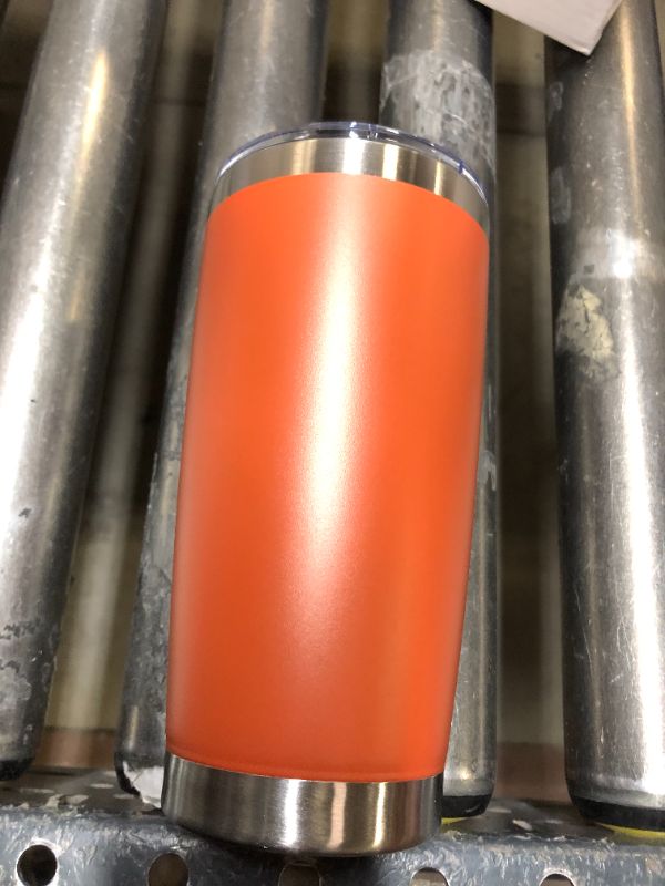 Photo 1 of 20oz stainless steel tumbler 
DARK ORANGE