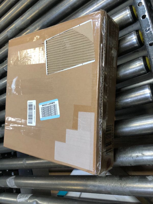 Photo 1 of Flush Mount LED Ceiling Light Fixture with Remote Control, 24W 12In Bedroom Lights for Ceiling, 2700K-6500K CCT, Stepless Dimming, Night Light Mode, 2520 LM, Black Ultra Thin Ceiling Lamp for Kitchen 1 Pack White Remote Control-Black Ceiling Light