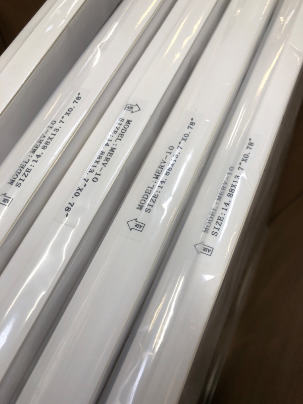 Photo 1 of AlorAir MERV-10 Filter Replacement Set for CleanShield HEPA 550 Air Scrubber (Pack of 5)
SIZE 7" X 0.78"
