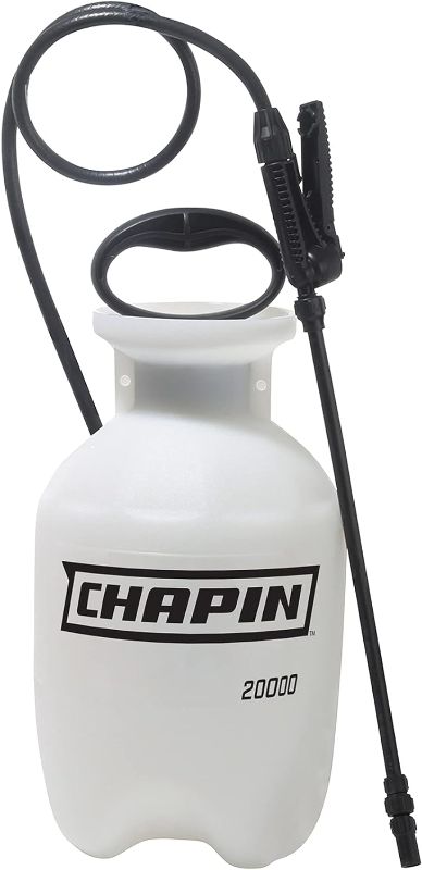 Photo 1 of Chapin 20000 Made in USA 1 -Gallon Lawn and Garden Pump Pressured Sprayer, for Spraying Plants, Garden Watering, Weeds and Pests, Polypropylene, Translucent White
