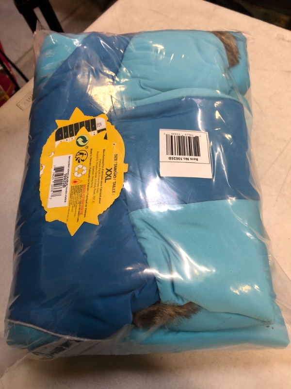 Photo 1 of dog vest jacket- blue- size - 2xl 