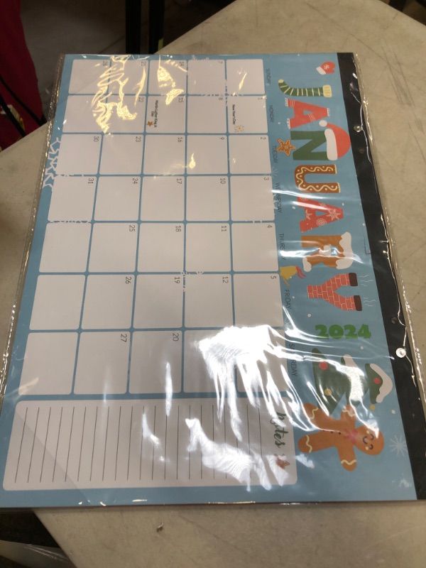 Photo 2 of SUNEE 2024-2025 Desk Pad Calendar 17x12, 18 Months, Jan 2024 - June 2025, Academic Desk Blotter Calendar, School Year Large Calendar for Teacher Cute Jan. 2024 - June. 2025