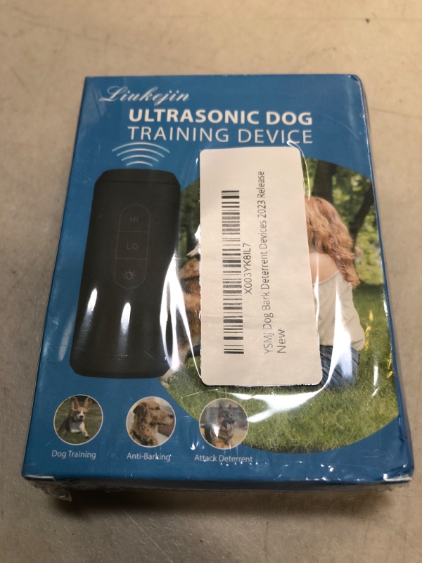 Photo 2 of YSMJ 2023 Dog Bark Deterrent Device, Anti Barking Device 50FT Range with 3PCS Ultrasonic Probes, Dog Training Device & Behavior Aids No Need Yell or swat