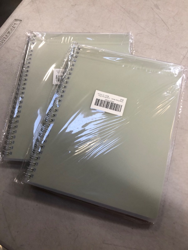 Photo 2 of 2 PCS 
Monthly Planner 2024-2025, Calendar 24 Months Planner with Flexible PVC Cover for Home,School and Office Work, 7" x 9", Jan 2024 - Dec 2025-Green Green-B5(2024-2025)