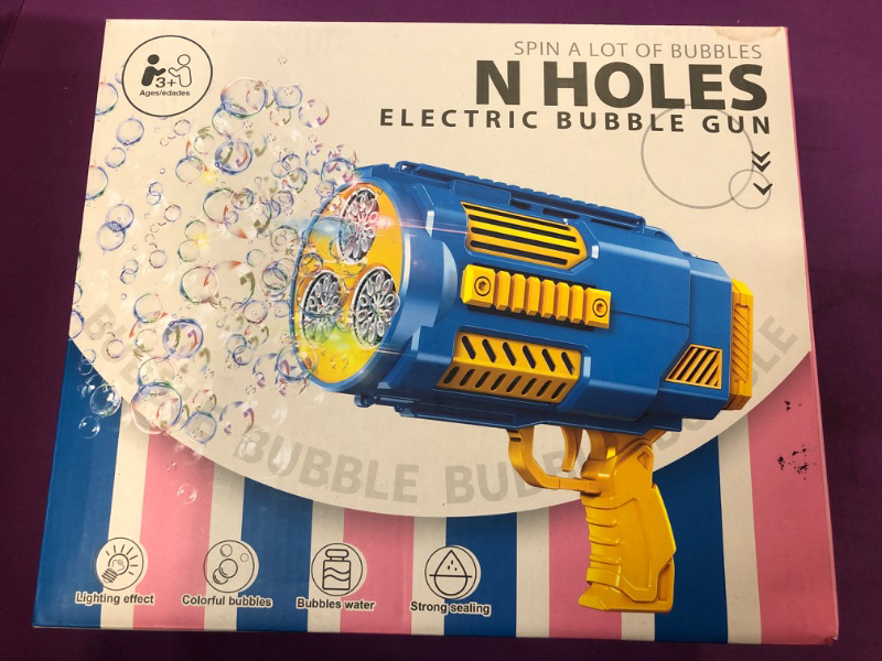 Photo 1 of electric bubble gun 