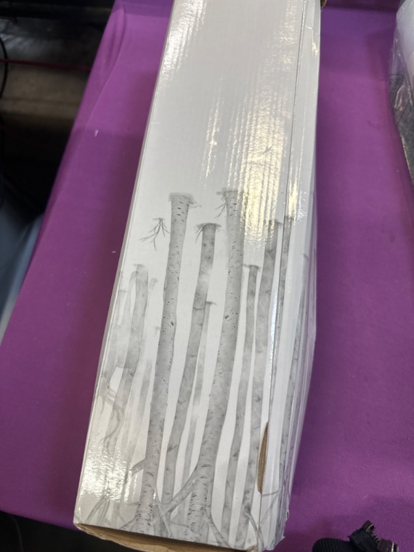 Photo 1 of PEIDUO Christmas Decorations, 2FT Birch Tree with LED Lights, Warm White Light up Tree Lamp, Fairy Light Spirit Tree for Xmas Indoor Home Table Fireplace Decor, Battery Powered, 6H/18H Timer (2PK)