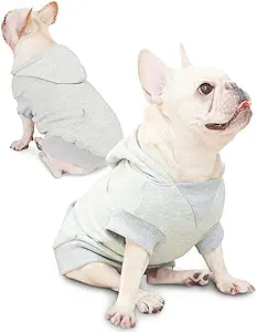 Photo 1 of Joyahoo Dog Hoodie, French Bulldog Puppy Dog Clothes, Warm Frenchie Dog Clothes Sweatshirt with Pocket, Cold Weather Dog Hoodies for Small Dogs, French Bulldog Clothes, for Dogs
3xl