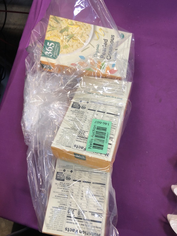 Photo 1 of 365 by Whole Foods Market, Organic Lemon And Herb Pearled Couscous, 5 Ounce 3 pack  ex sept 2024 