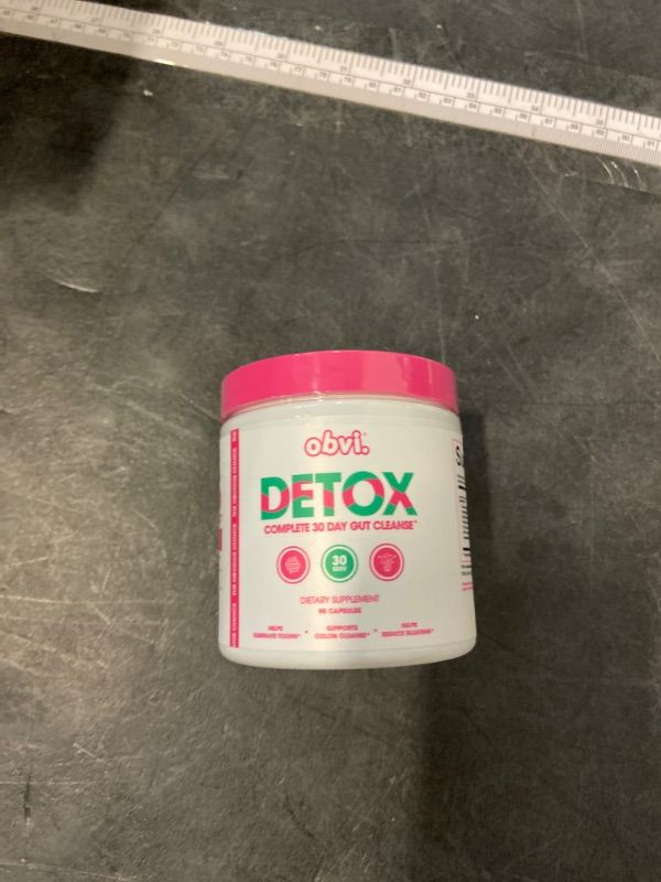 Photo 2 of Obvi Detox, Flush Out and Eliminate Toxins, Support Weight Loss, Cleanse Colon, Packed with Antioxidants, Support Liver Health, Reduce Bloating, Soothe Stomach Pain, All Natural (30 Servings)