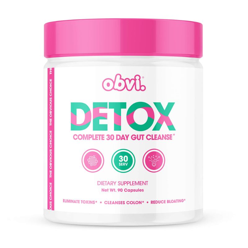 Photo 1 of Obvi Detox, Flush Out and Eliminate Toxins, Support Weight Loss, Cleanse Colon, Packed with Antioxidants, Support Liver Health, Reduce Bloating, Soothe Stomach Pain, All Natural (30 Servings)