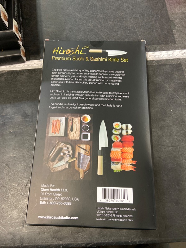 Photo 3 of Hiroshi Knives (4 Piece Sushi Knife Set)
