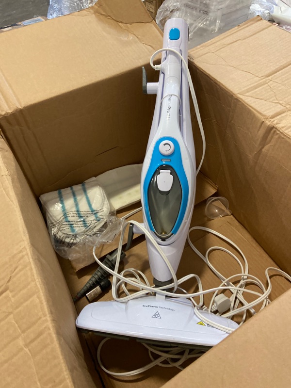 Photo 2 of PurSteam 10-in-1 Steam Mop, Floor Steamer with Detachable Handheld Steam Cleaner for Tile, Hardwood Floors
