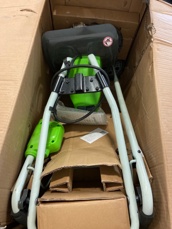 Photo 2 of Greenworks 40V 10" Cordless Tiller / Cultivator, Tool Only