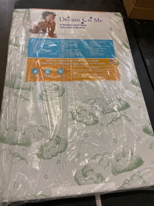 Photo 2 of Nirvana 3" 96 Coil Inner Spring Crib And Toddler Mattress I Waterproof I Green Guard Gold Certified I 10 Years Manufacture Warranty I Vinyl Cover I Made In The U.S.A
