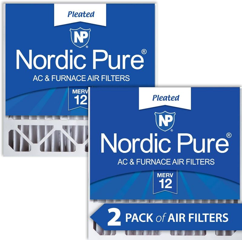 Photo 1 of Nordic Pure 20x20x5 Honeywell/Lennox Replacement MERV 12 Air Filters 2 Pack