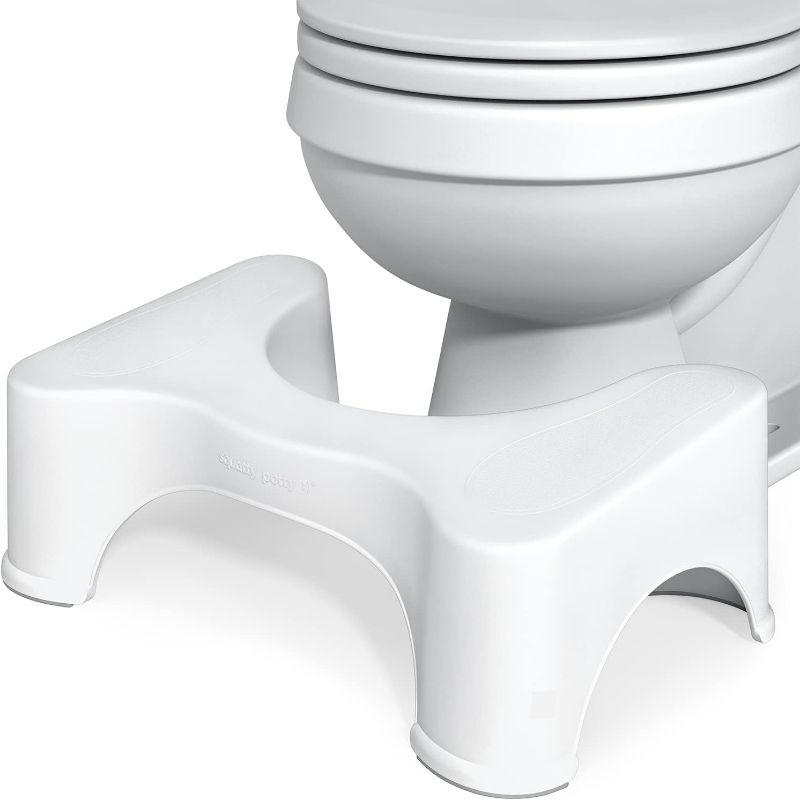 Photo 1 of Squatty Potty The Original Bathroom Toilet Stool, 7 Inch height, White
