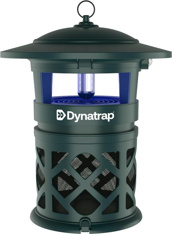 Photo 1 of DynaTrap DT2030-GRSR Mosquito & Flying Insect Outdoor Trap and Killer – Kills Mosquitoes, Flies, Wasps, Gnats, & Other Flying Insects – Protects up to 1 Acre – Green
