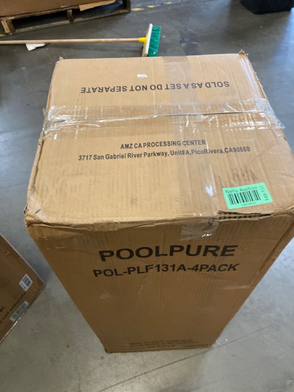 Photo 4 of POOLPURE PLF131A Pool Filter Replaces Pleatco PA131-PAK4, Ultral-A2, Hayward CX1280XRE, SwimClear C5020, Unicel C-7494, Filbur FC-1227, FC-6435, C5025, C5030, 4 X 131 sq. ft. Filter Cartridge 4 Pack
