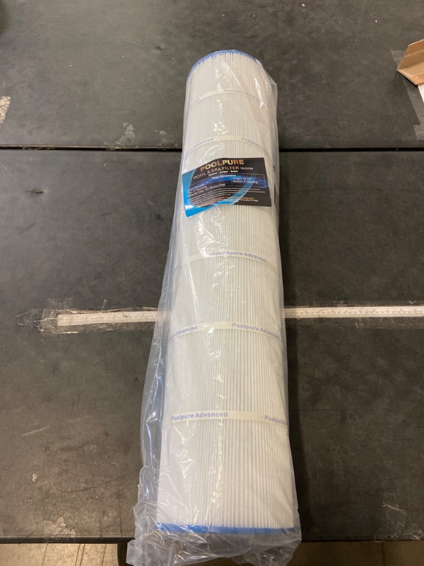 Photo 2 of POOLPURE PLF131A Pool Filter Replaces Pleatco PA131-PAK4, Ultral-A2, Hayward CX1280XRE, SwimClear C5020, Unicel C-7494, Filbur FC-1227, FC-6435, C5025, C5030, 4 X 131 sq. ft. Filter Cartridge 4 Pack
