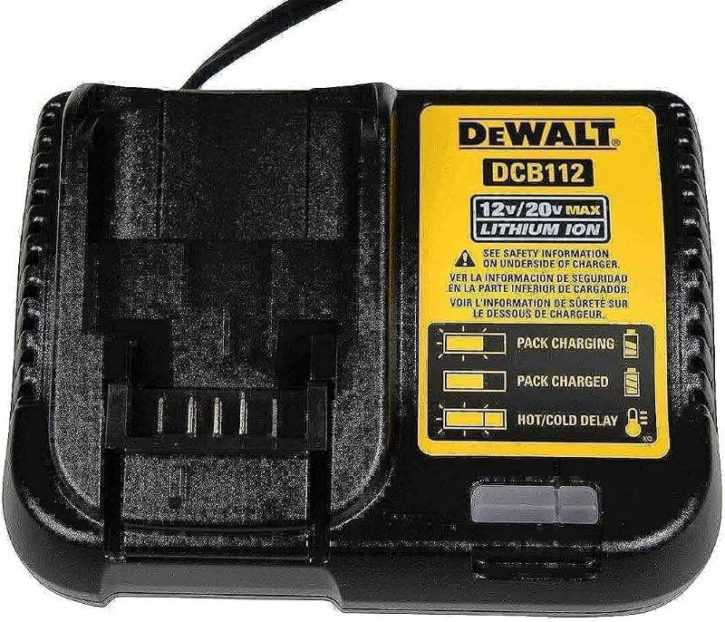Photo 1 of DEWALT 20V MAX Battery Charger (DCB112)
