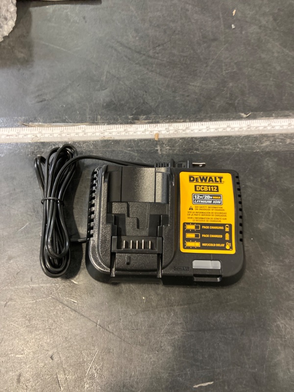 Photo 2 of DEWALT 20V MAX Battery Charger (DCB112)
