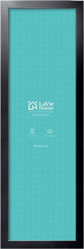 Photo 1 of LaVie Home 12x36 Picture Frame Black, Panoramic Picture Frame for Wall Decoration, Classic Black Minimalist Style Suitable for Decorating Houses, Offices, Hotels?1 Pack?

