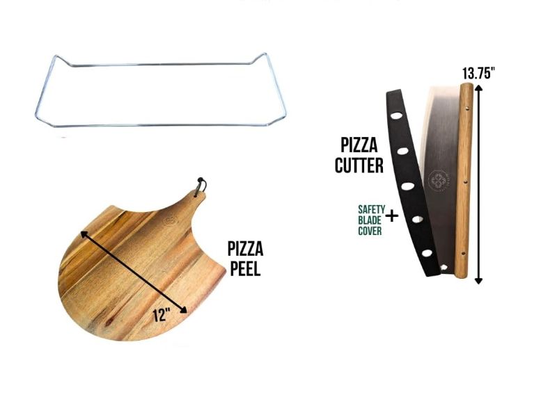 Photo 1 of Pizza Accessories Pizza Peel Pizza Cutter with Guard & Handel For Any Stone Plate Or Tray 
