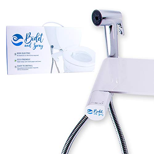 Photo 1 of Bidet-N-Spray 2-in-1 Combo Non-Electric Bidet and Hand-held Sprayer Toilet Attachment - Easy to Install - Adjustable Water Pressure - Hygienic Bathroom

