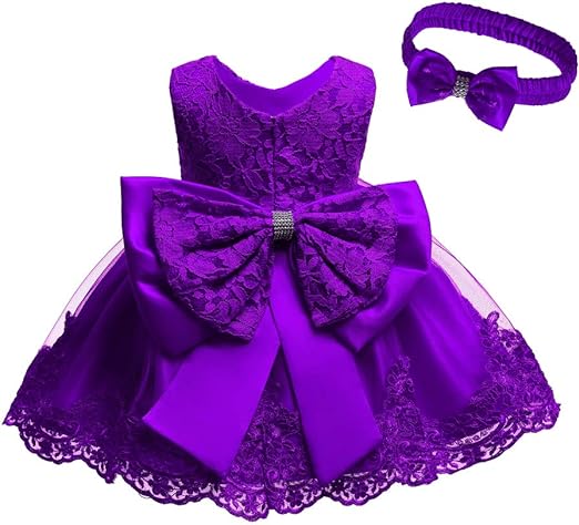 Photo 1 of 5-6 years Toddler Baby Girl Embroidered Tutu Ball Gown Lace Dresses with Headwear