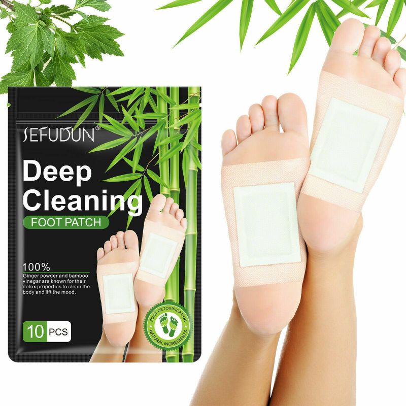 Photo 1 of 2PCK Detox Ginger Herbal Foot Pads Patch Toxin Removal Weight Loss Anti-Swelling USA
